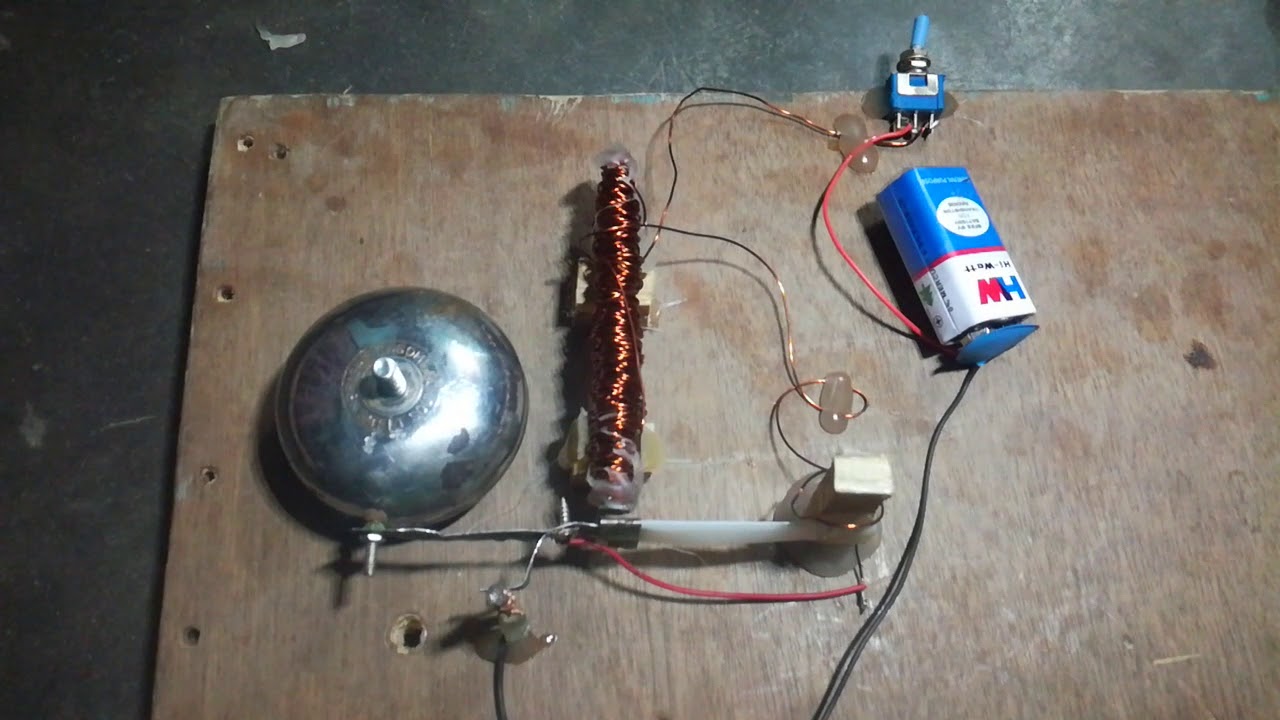 How to Make an Electric Bell Easy Science Project YouTube