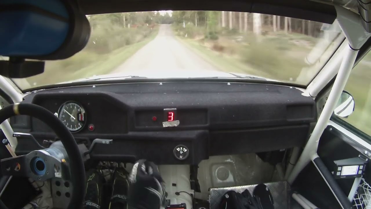 Västrallyt 2024 ss2 vargfjället Stefan Alenmalm Calle Örberg