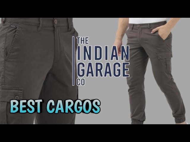 The Indian Garage Co. Slim Fit Men Green Trousers - Price History