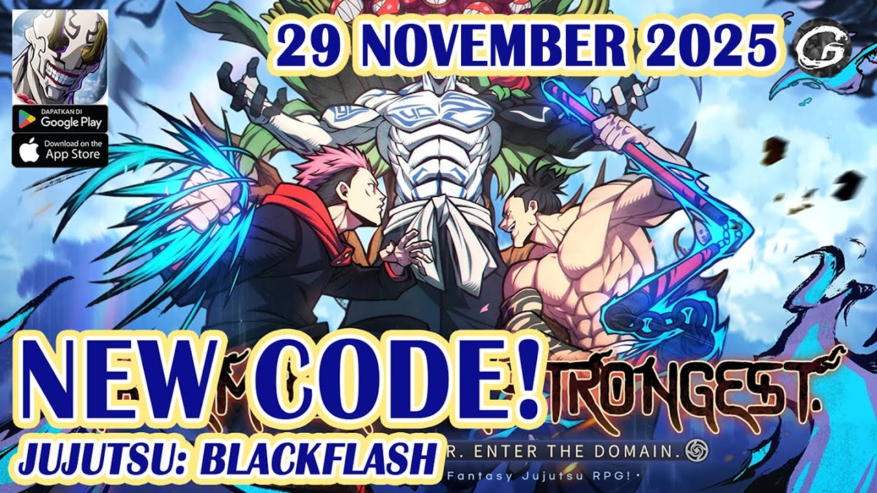 🎁 Jujutsu: BlackFlash Giftcodes & How to Use Code 29 November 2025 — Мобильная игра (Android)