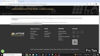 License Lattice Diamond Software Tutorial