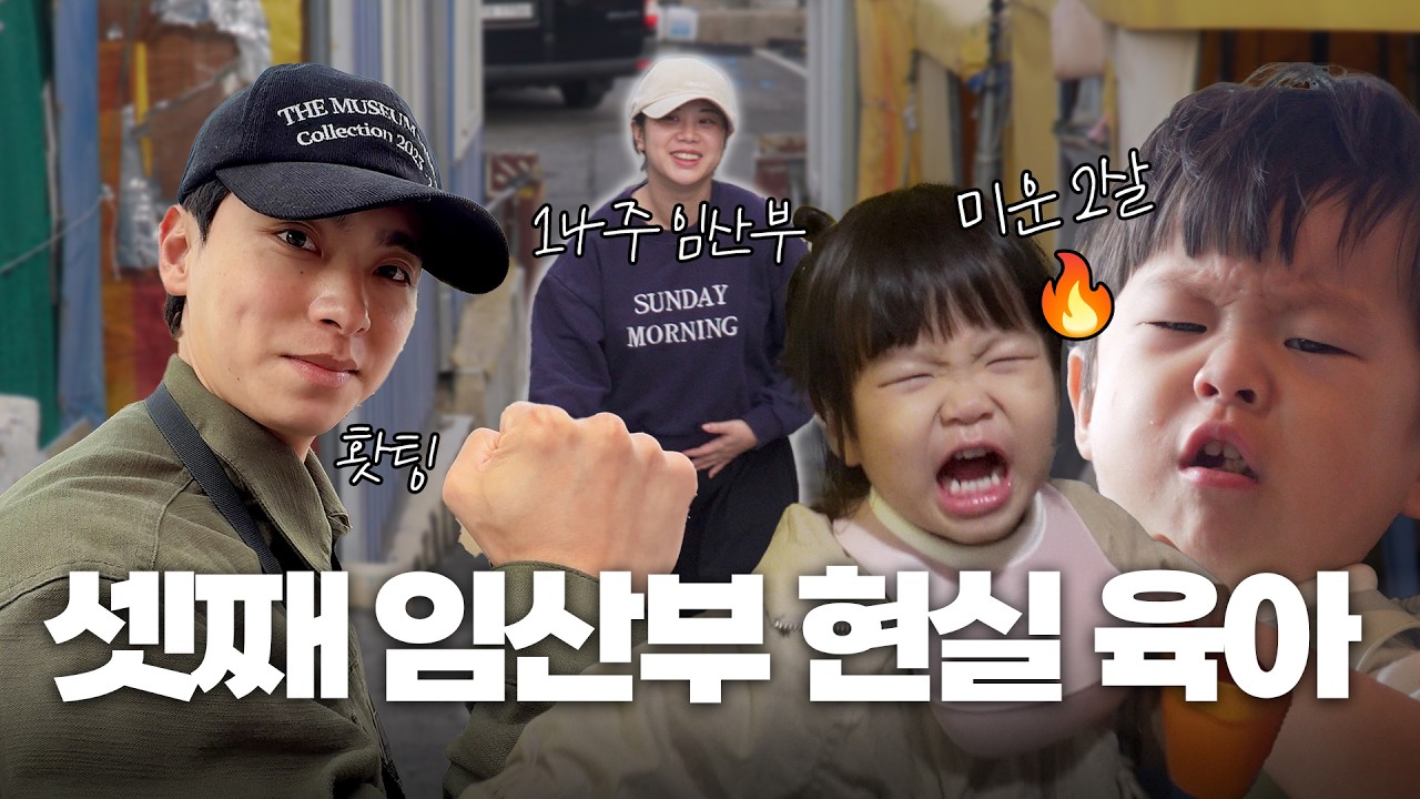 14주 임산부, 21개월 쌍둥이 데리고 부산 갔습니다💦｜부가부 버터플라이 2 × 파라다이스부산 현실 브이로그