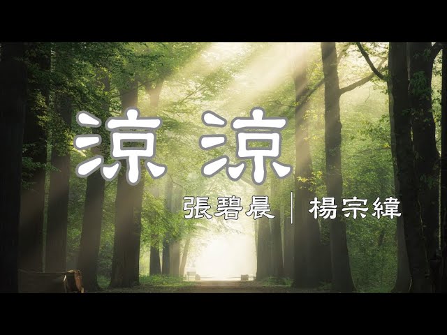 〈涼涼 〉三生三世十里桃花│張碧晨│楊宗緯 │ lyrics│附歌詞
