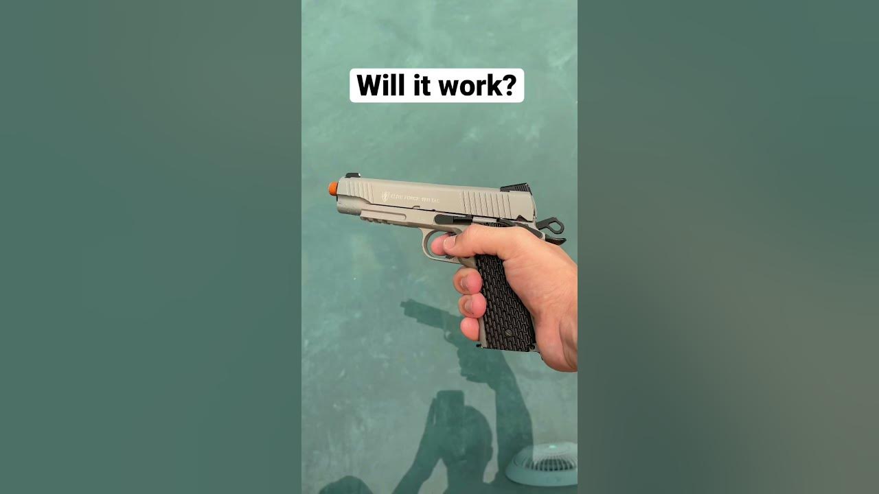 Do Airsoft Guns work underwater? YouTube