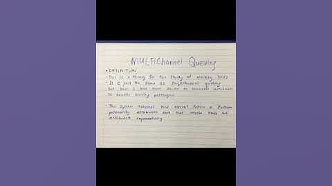 Qmt-Queuing model (multi-channel )