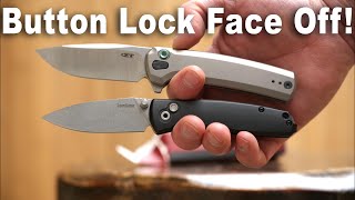 Celebrity Kershaw Kindred an Zero Tolerance 0044 Button Lock Comparison Knife Review Profile