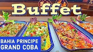 Allinclusive Buffet at Bahia Principe Grand Coba  Riviera Maya Mexico