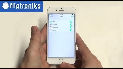 Apple Iphone 6: Email Setup - Fliptroniks.com