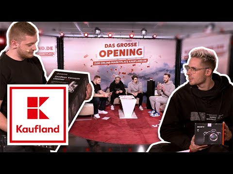 40.000 € Geschenke auspacken mit Trymacs, Rewinside, Chefstrobel & Rumathra | Kaufland.de Opening