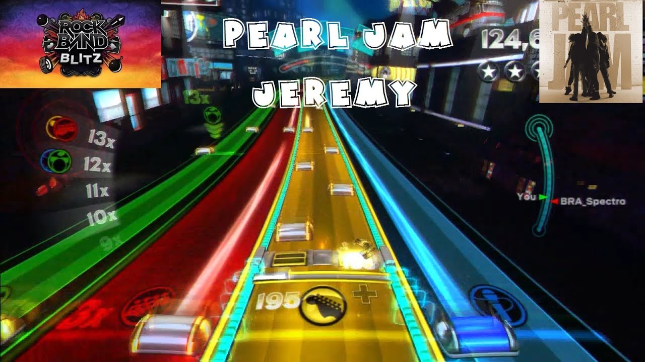 Pearl Jam Jeremy Rock Band Blitz Playthrough (5 Gold Stars) YouTube