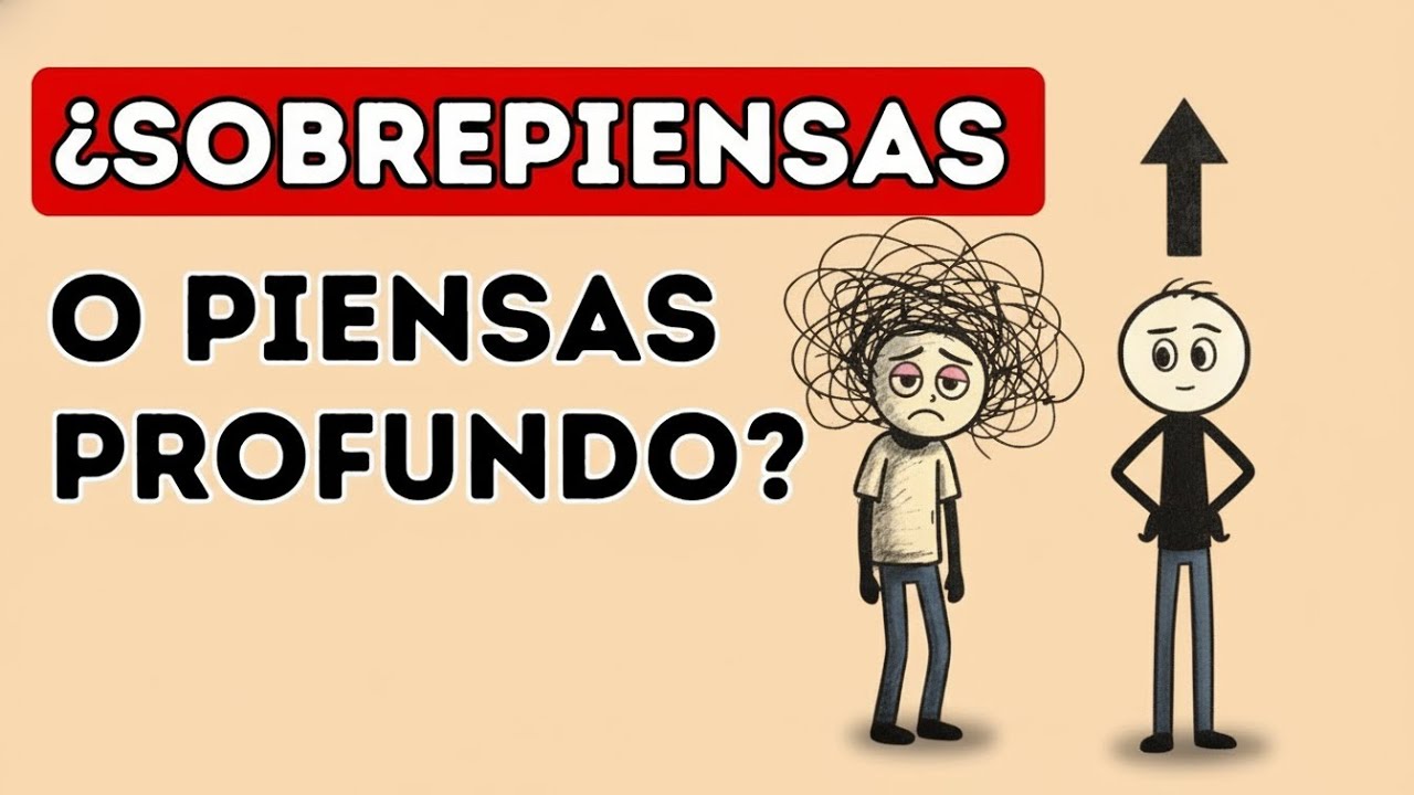 La Psicología de las Personas que Sobrepiensan vs las Personas que Piensan Profundamente