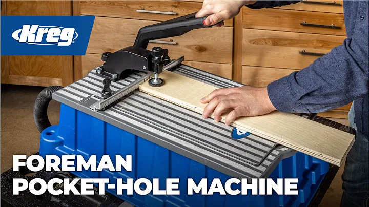 Kreg Foreman Pocket-Hole Machine