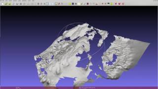 Basic 3d point cloud analysis in Meshlab, QGIS,  and GRASS