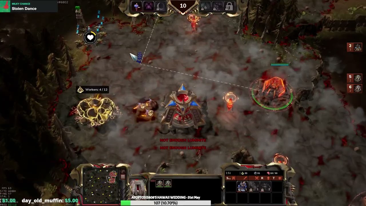 [2.5.25] Stormgate: Grimmy (Infernals) vs Aureil (Celestials) 【Map: Boneyard】
