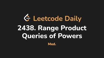 2438. Range Product Queries of Powers | Leetcode Daily - Python