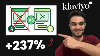 Comment tripler tes ventes e-commerce avec un simple A/B test ! (Klaviyo Email Marketing)