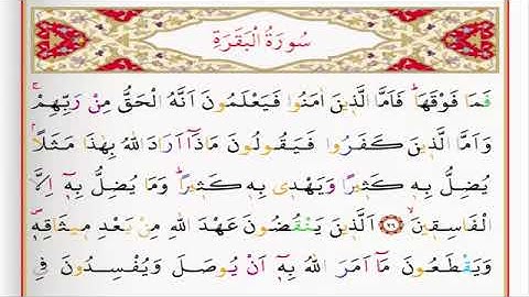 Surah al Baqarah , Saad al Ghamdi