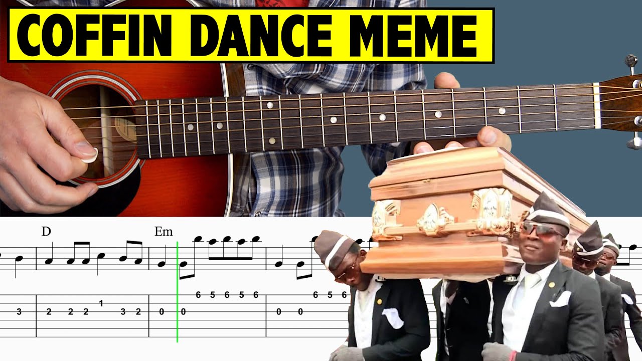 Animan Studios Meme Song - Guitar Tutorial 