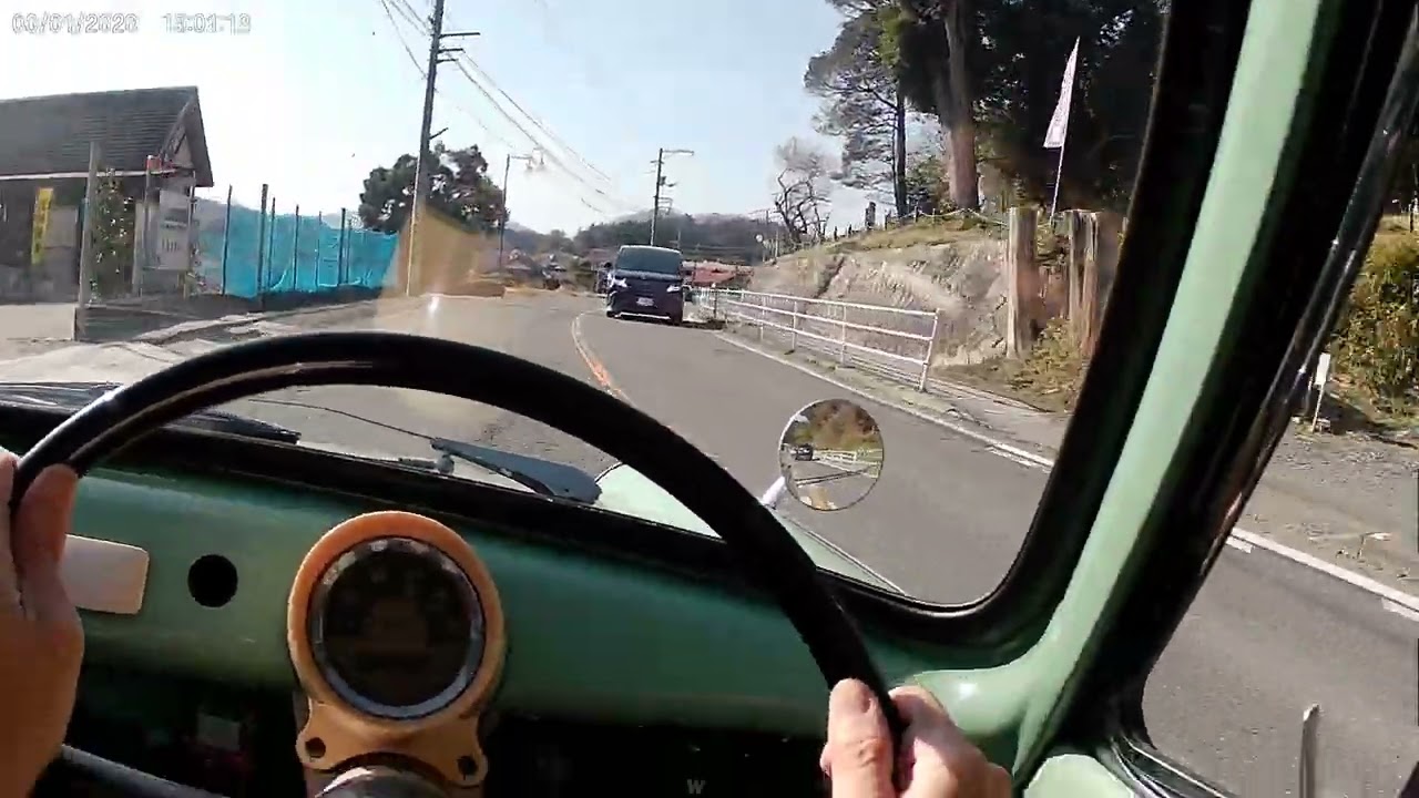 R360クーペでドライブ