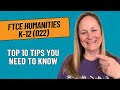 Top 10 Tips to Pass the FTCE Humanities K-12 (022) Exam