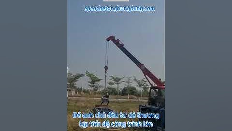 Thi Công Ép Cọc Bê Tông Tại Thủ Đức | Ép Cọc Bê Tông Hùng Dũng