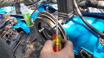 Testing endplay on my new VW 1600 air-cooled motor