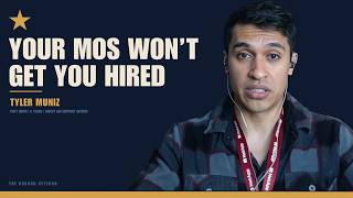 Detalles Marine Captain to Tech Career: Why Your MOS Won't Get You Hired | Tyler Muniz Noticias