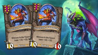 Demons top of the food chain | Hearthstone Battlegrounds