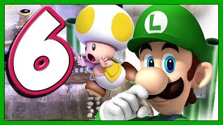 New Super Mario Bros Wii - Part 6 Walkthrough W-6 (Nintendo Wii)