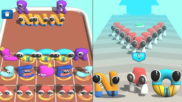 Merge Alphabet Lore Run | Levels 26+35 Gameplay Abc Lore All Letter A-Z