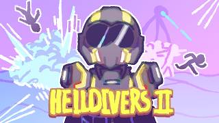 Solo una partida de Helldivers 2 | Parte 1| ft. Manu y Zaith
