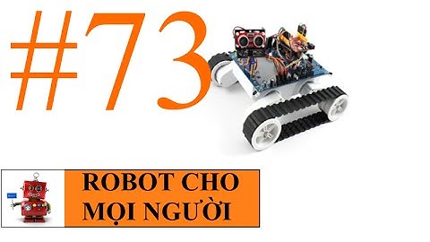 Lập trình robot tránh vật cản (objectAvoiderChoseWay)