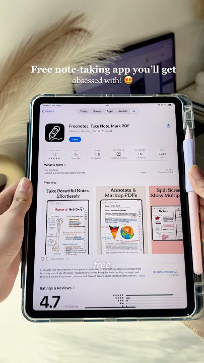 Free note-taking app you’ll get obsessed with! 😍