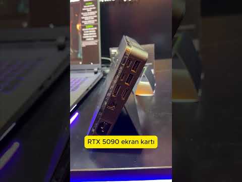 Dünyanın İlk Taşınabilir RTX 5090 Modeli! CES 2025 #31 #asus #asusrog #işbirliği