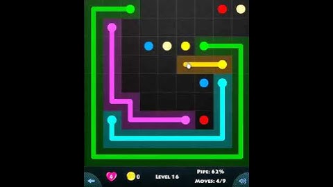flow game facebook - 9 x 9 mania level 16 Connect the dots