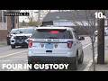 Providence police take four people into custody after chase