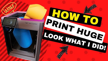 How to Print Huge! Cutting prints in Bambu Studio, Orca or Prusa slicers.