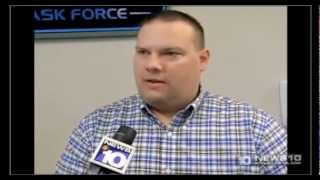 Josh Moulin is interviewed about two arrests of men in Oregon for child pornography - 2011