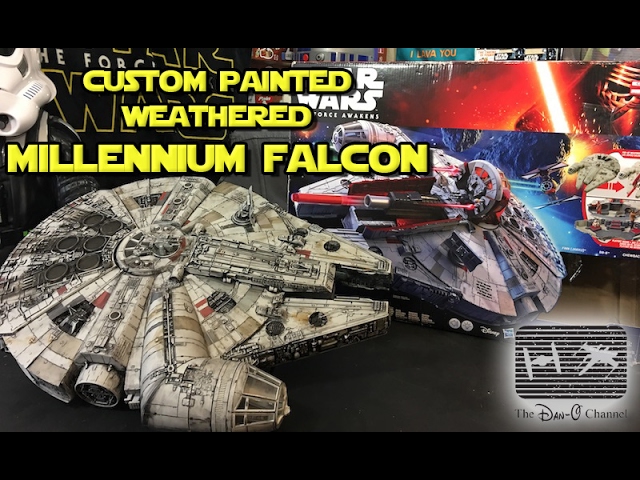 star wars the force awakens millennium falcon toy