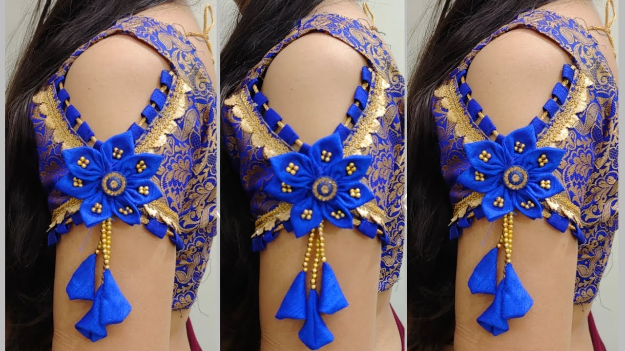 Very beautiful sleeve design cutting and stitching sleeve ki design