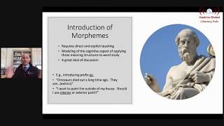 Rooting in English: Morphology as a Tool for Developing Literacy - Ben Powers