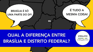 Quais são as características do Distrito Federal?