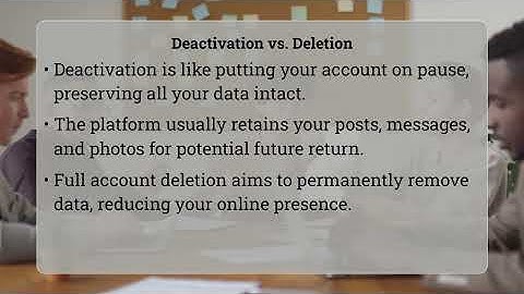 Does Deactivating Hide My Digital Footprint Online?