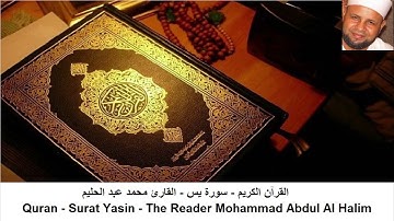 القارئ محمد عبد الحليم - سور ( يس + الواقعة + الرحمن + الملك ) - بدون اعلانات