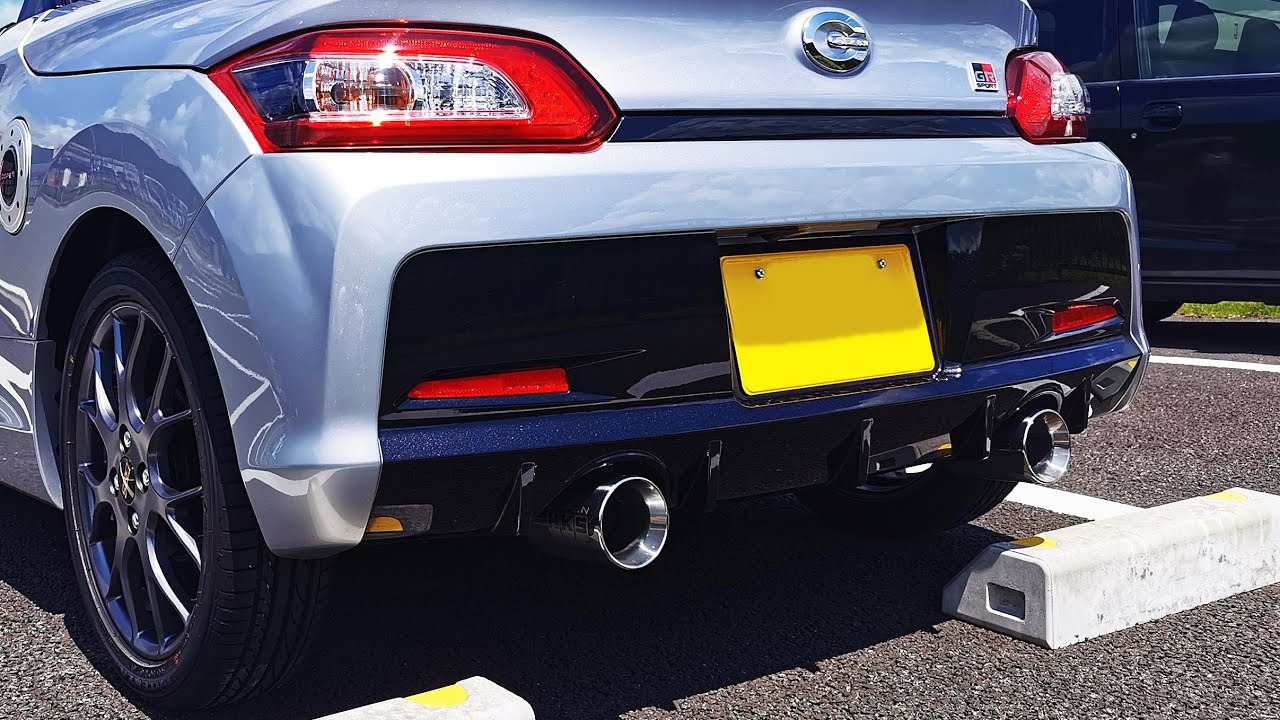 コペン GR ドライブ③　HKSマフラー (フル加速・走行音・マフラー音）