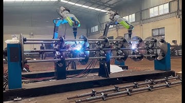 RobotMeta Pro - Robotic MIG Welding w/ welding positioners & turning tables