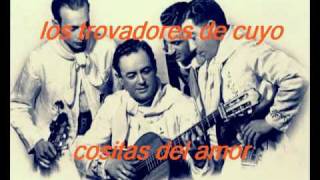 cositas del amor-los trovadores de cuyo chords