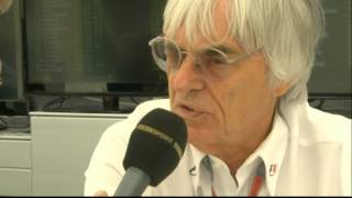Bernie Ecclestone lets slip Schumacher leaving