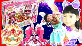 キラキラプリキュアアラモード カラフルねんど パティシエセット クリスマスプレゼントにもぴったり ふたりはなかよし♪