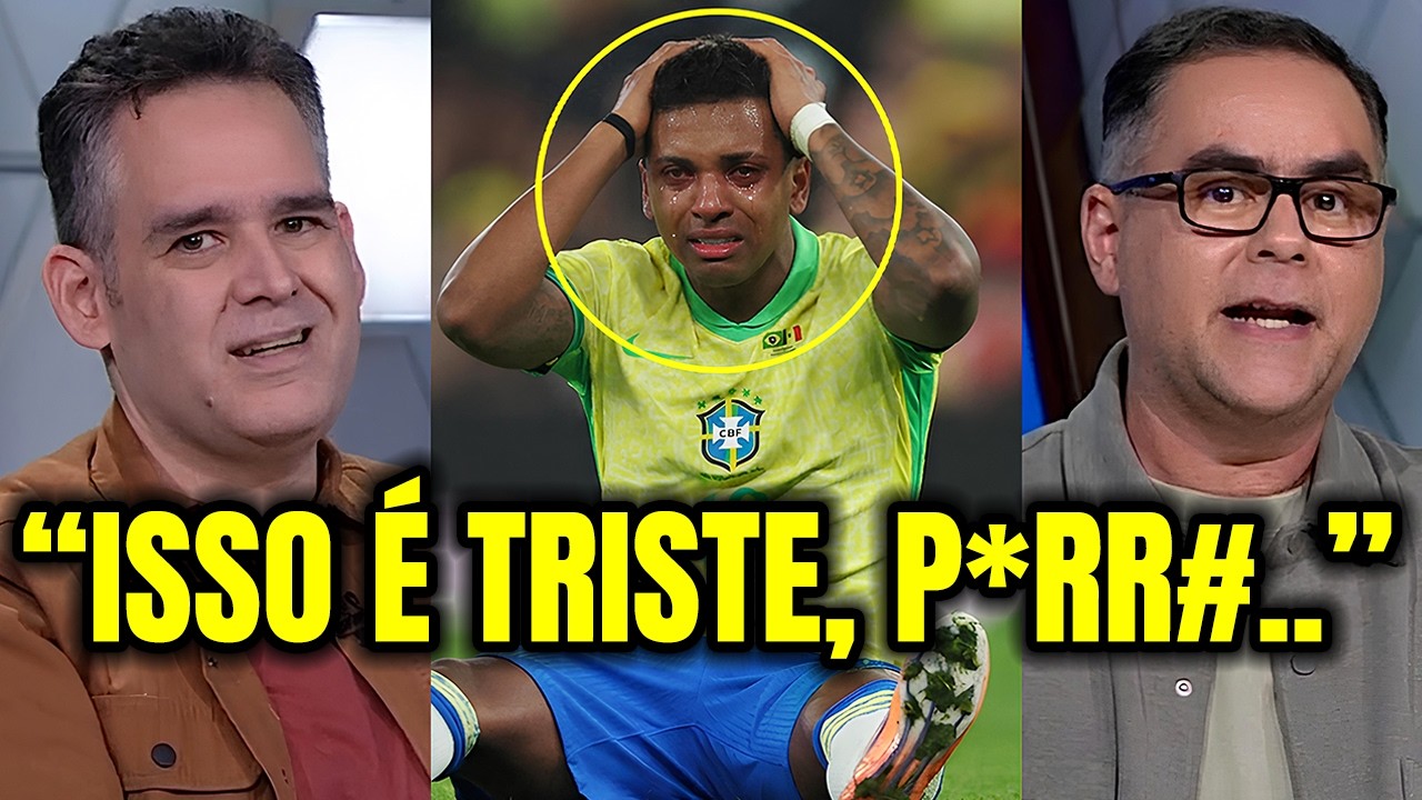🚨 RODRYGO FORA DA COPA E MÍDIA EM CHOQUE TOTAL